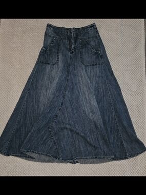 Forever 21 Blue Denim Skirt
